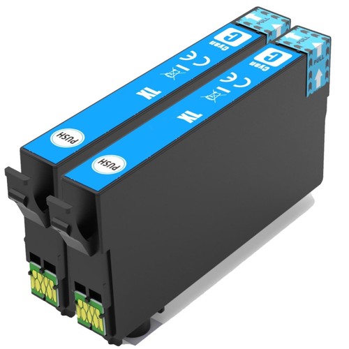 Cyan ink cartridge fits - cyan,