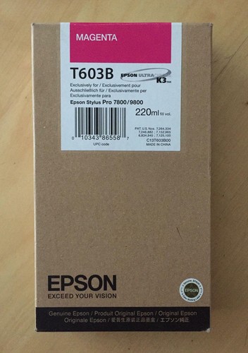 Genuine epson ink - ink, t603b