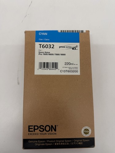 Epson t6032 cyan - epson, cartridge