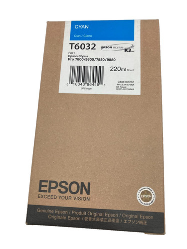 Cyan t6032 epson stylus - cyan,