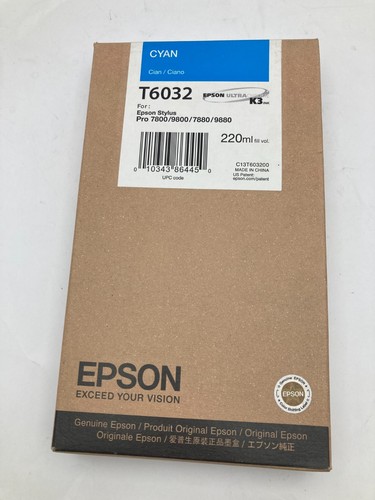 Cyan t6032 epson stylus pro - epson,