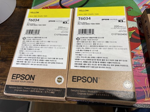 Epson t6034 yellow - epson,