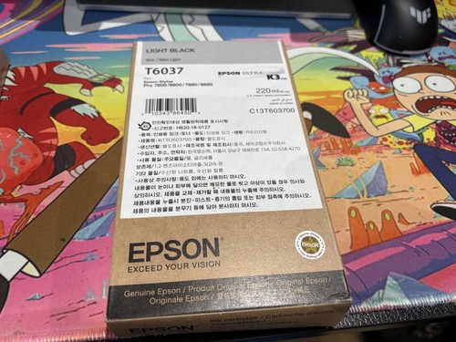 Epson t6037 light black - light,