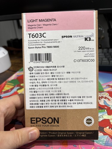 Epson t603c light - epson,